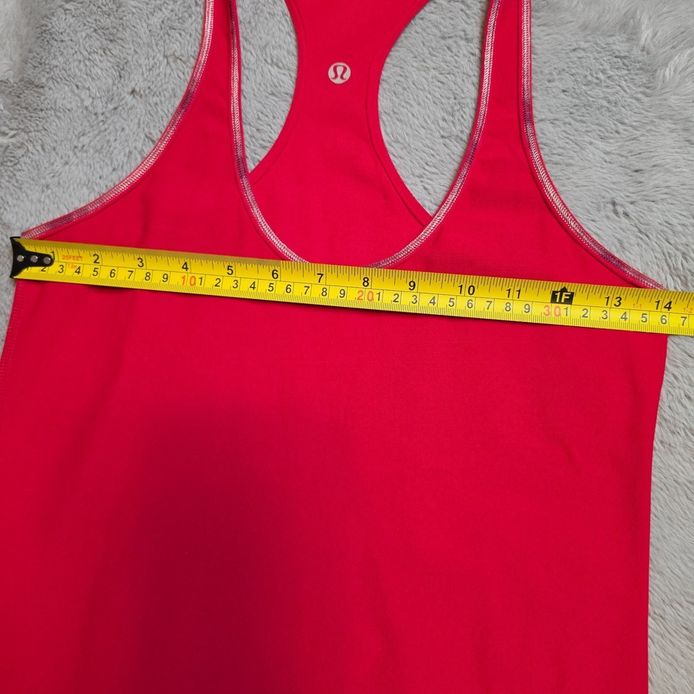 Lululemon Swiftly Tech Racerback Tank Top Red Small - Picture 4 of 6